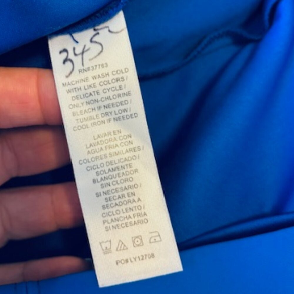 laundry by shelli segal fitted bodycon cocktail dress - size 10 - Picture 5 of 5